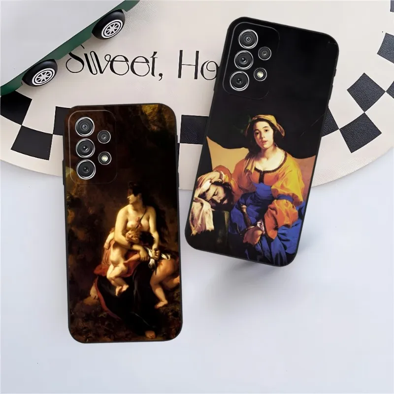 Judith Beheading Holofernes Caravaggio Phone Case For Samsung A73 A14 A53 A52 A32 A22 A50 A20 A40 A23 A54 A33 A13 A34 A71 A31