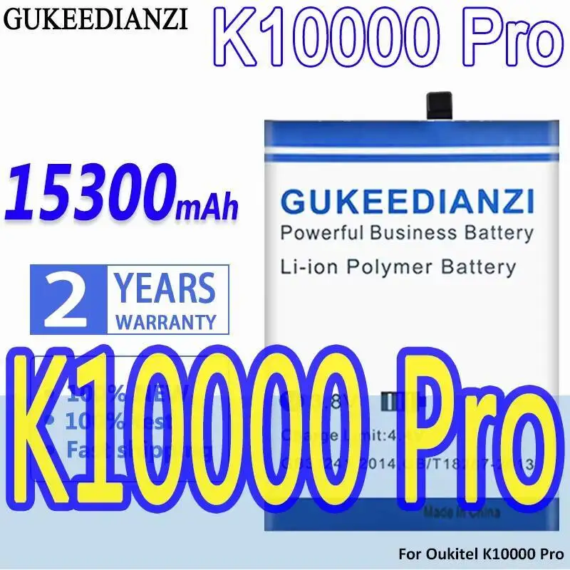 

Для Oukitel K10000 Pro K10000pro аккумулятор мобильного телефона большой емкости 15300 мАч