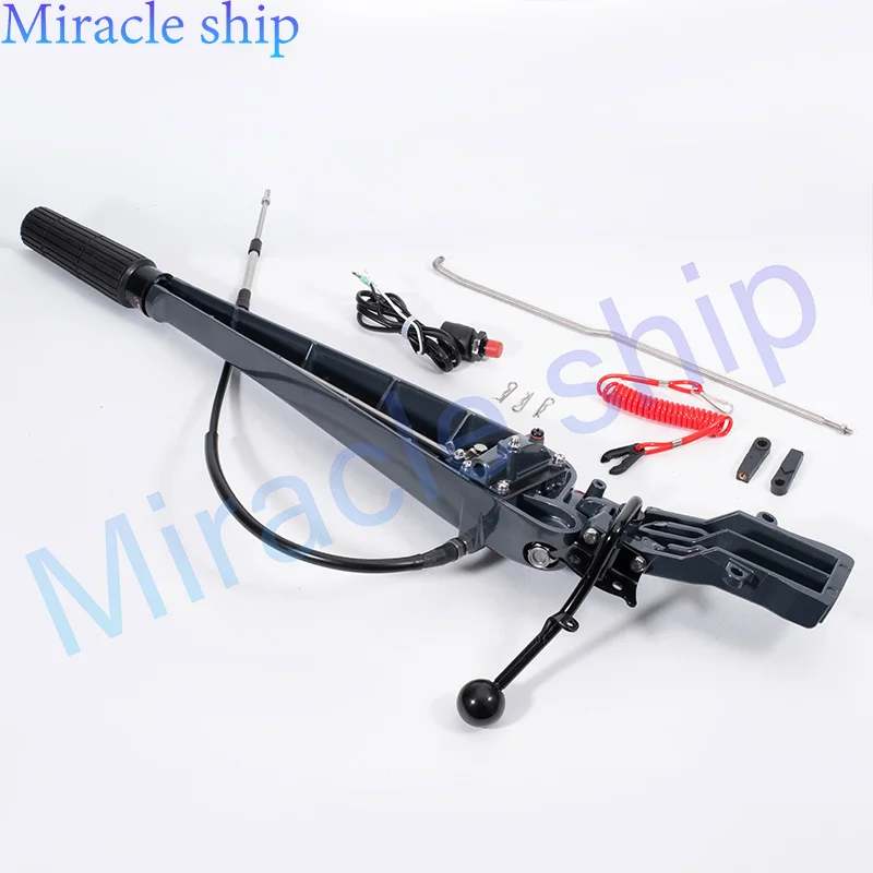 

Outboard Motor 692-W0084 Handle Steering Assembly for yamaha 2 stroke 75HP 80HP outboard motor part 692-W0084-11-4D (10pins)