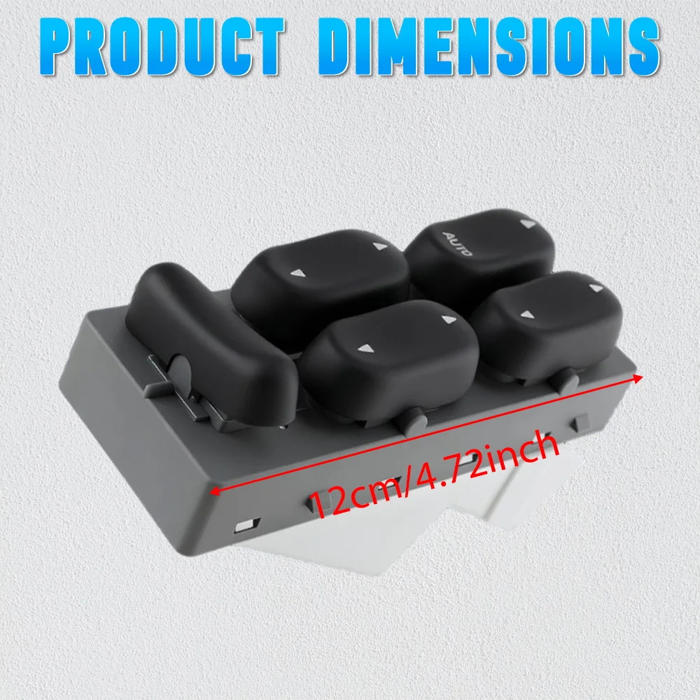 Front Left Power Master Window Control Switch Button XL1Z14529BA,For Ford Expedition Excursion F-250 F-350 F-450 F-550 Lincoln