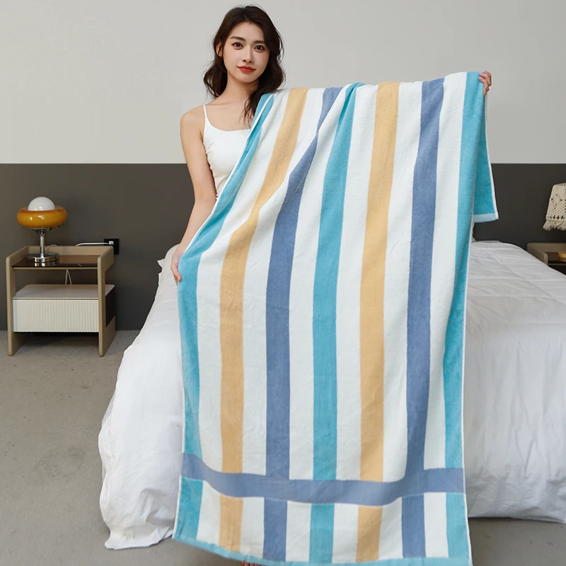 

Домашние полотенца из чистого хлопка с водопоглощением, супер большого размера для мужчин, женщин, взрослых и пар, полностью из хлопка.