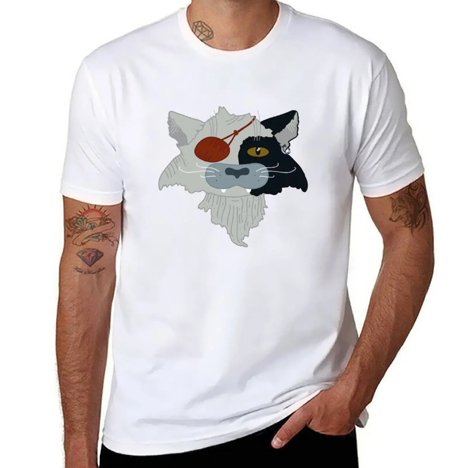 

The Last Unicorn - Cat T-Shirt cotton t shirt pack cotton t shirt man T-Shirt
