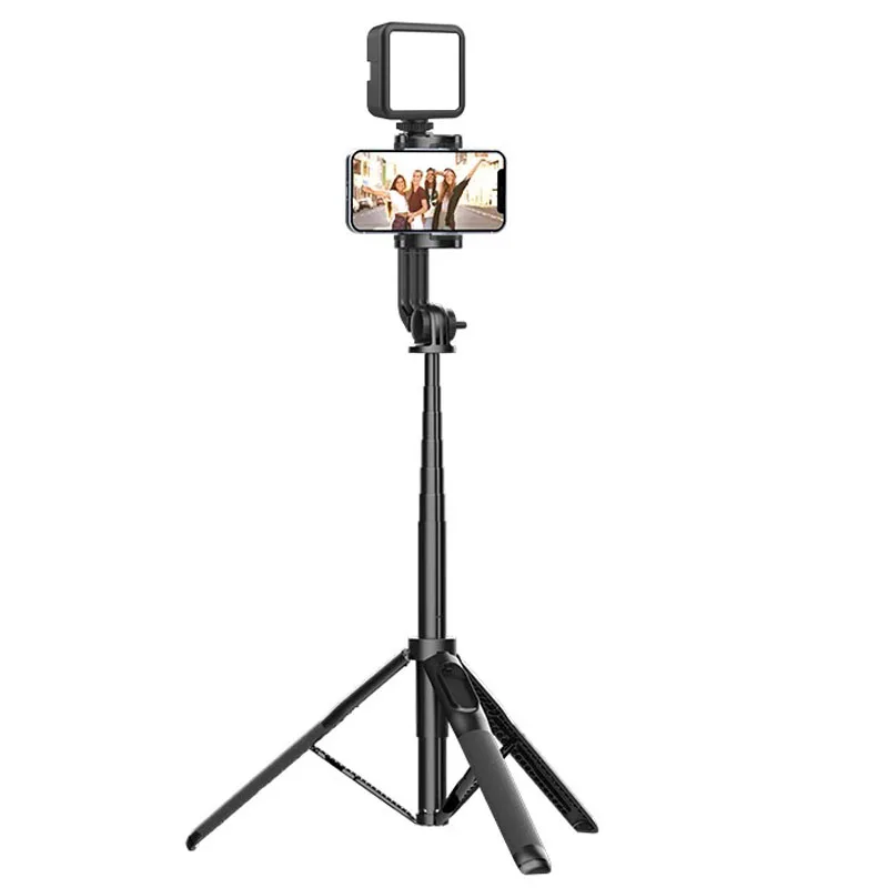 Original Ulanzi SK-03 Selfie Stick Bluetooth Remote Tripod Handheld Anti-Shake Telescopic Stand Live Streaming Photography