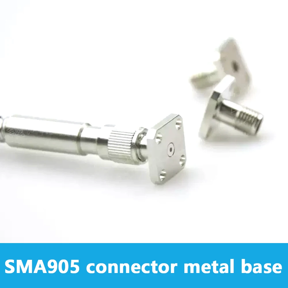 SMA905 Optical Fiber Socket 1 Piece SMA Connector Fiber Optic Base P-Fiber