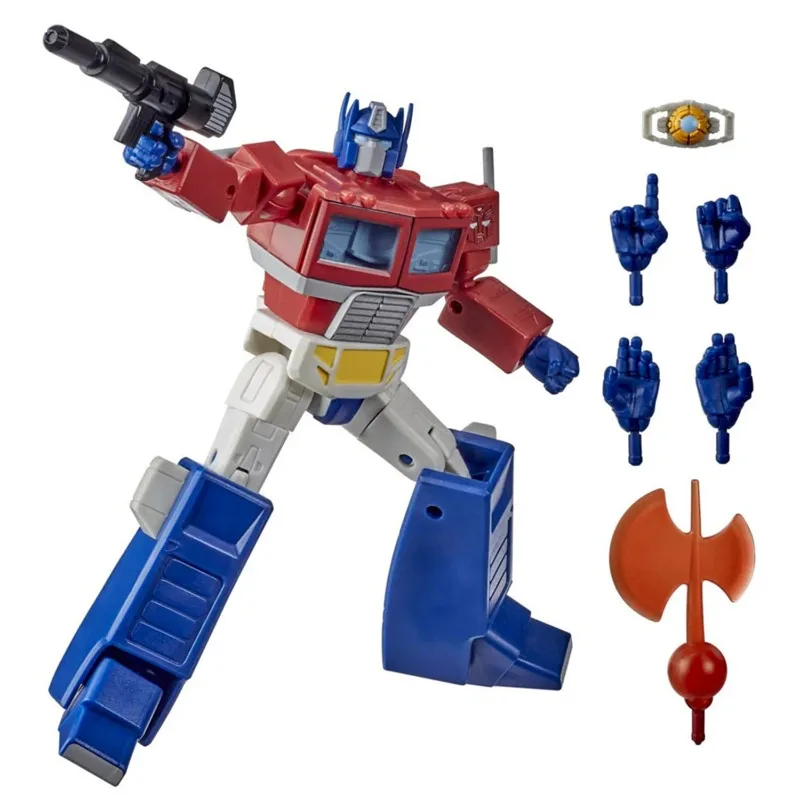 Hasbro Genuine Transformers RED Optimus Prime Soundwave Megatron Action Figure Toys for Boys Girls Gift Collectible Ornaments