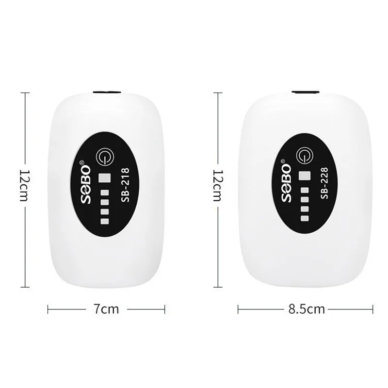 SOBO Aquarium Fish Tank Oxygen Air Pump Compressor Charging Silent USB with Battery Portable Fishing Oxygenator 6000mA Outdoor