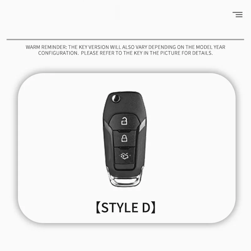 Zinc Alloy Leather Car Remote Key Case Cover Shell for Ford Figo Mondeo 5 Ecosport Puma Fiesta Mk8 Everest Ranger Accessories