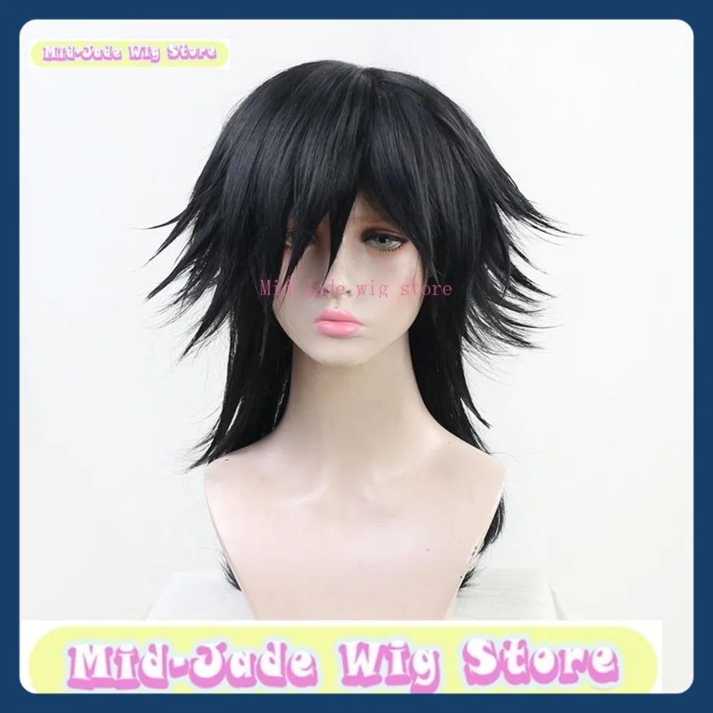 Parrucca Mid-jade Negozio Demon Slayer Tomioka Giyuu Parrucca Cosplay Halloween Cosplay Ripristina Costumi e oggetti di scena dei personaggi anime