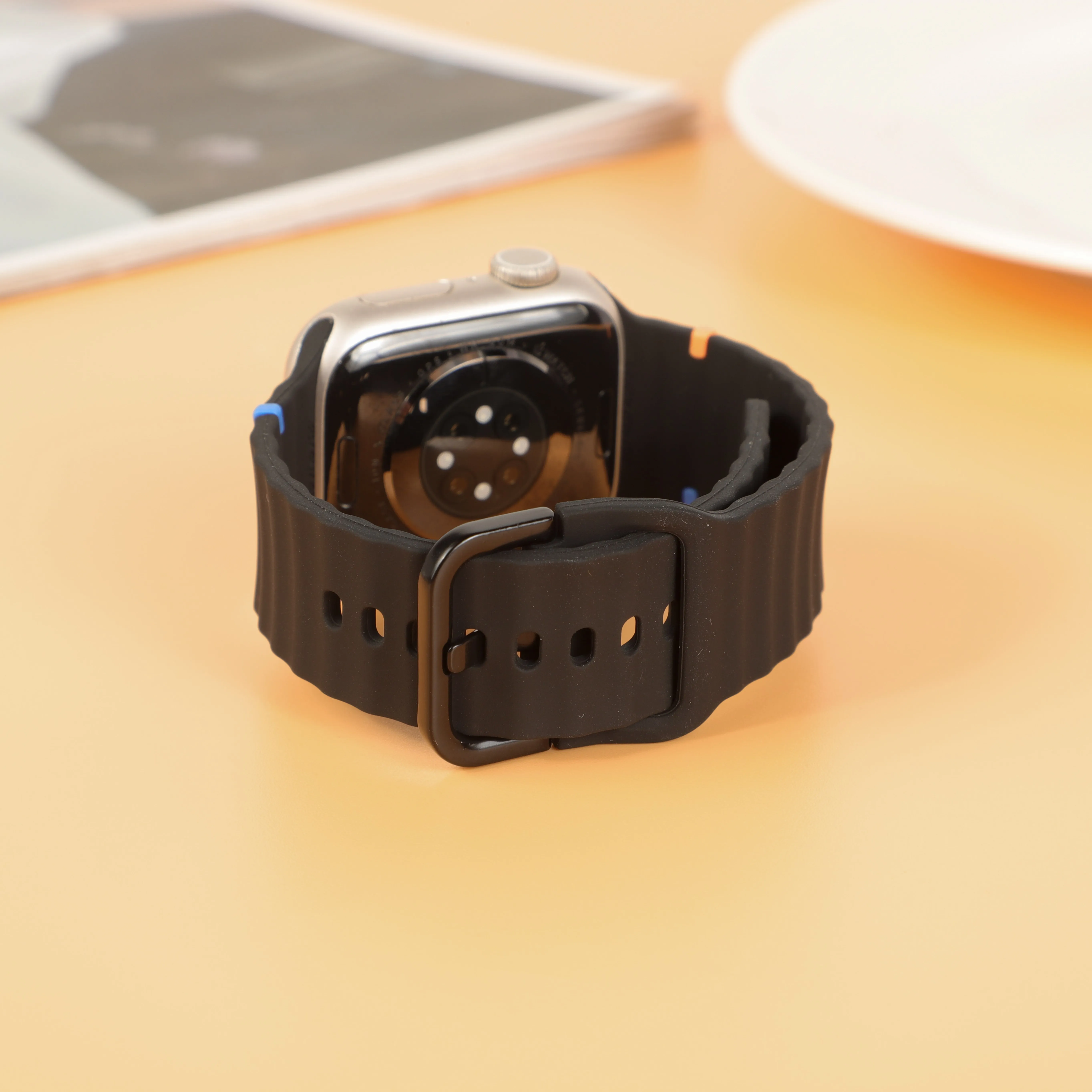 Silicone Strap for Apple watch Band 46mm 42mm 49mm 45mm 44mm 40 41mm correa bracelet belt iWatch series 11 10 9 8 6 7 5 SE Ultra