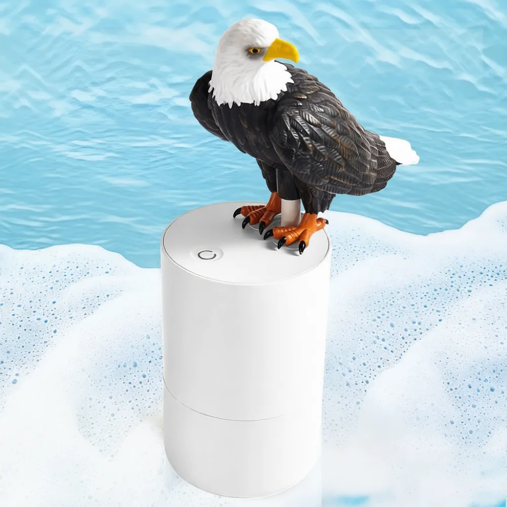 Automatic Foam Soap Dispenser Dove Shape Smart Infrared Induction Hand Washer Battery Operated Bathroom Kitchen Tool