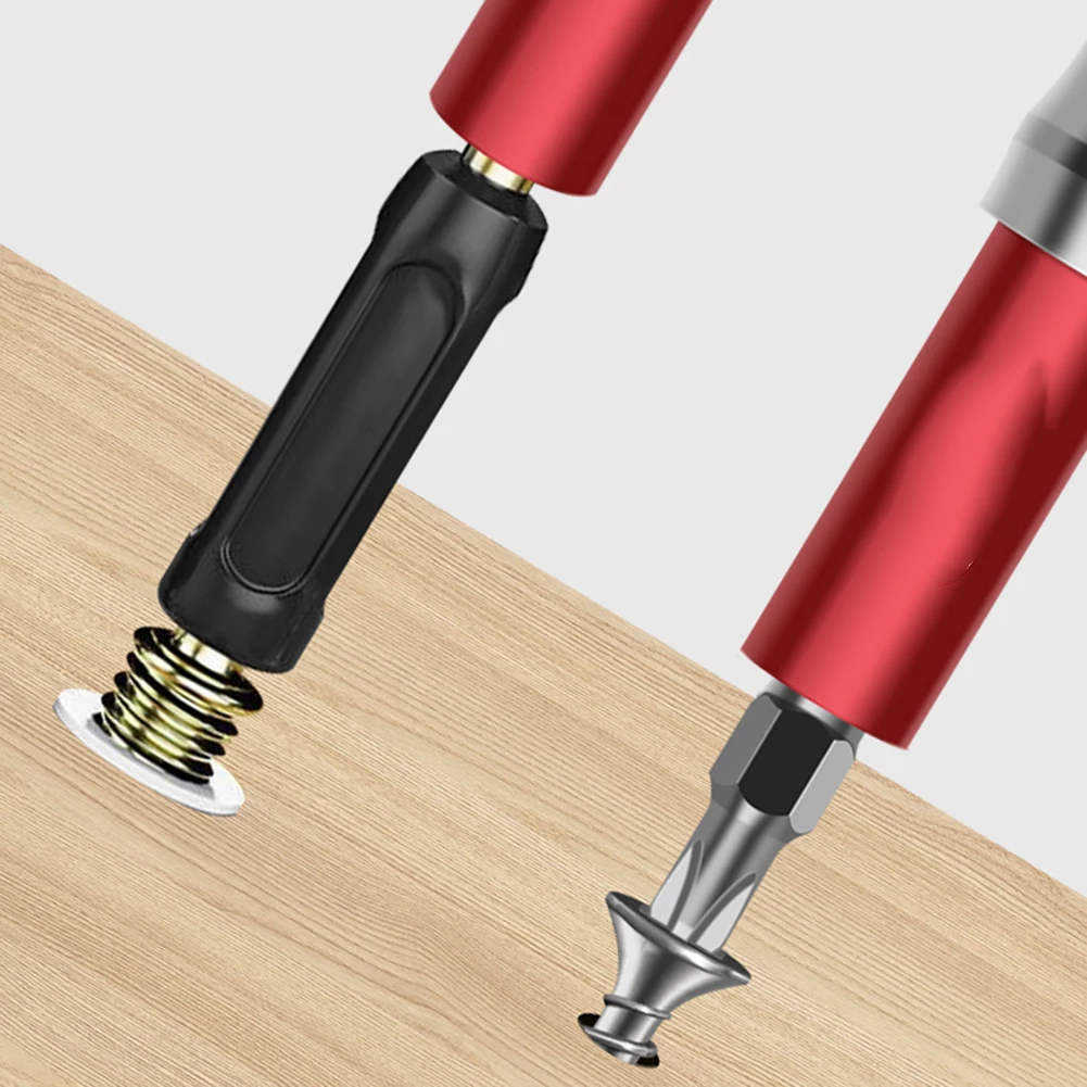 

Extension Sleeve Set 3-in-1 Socket Screwdriver Bit for Furniture Assembly Compatible with Hand Drill Bench Drill 110mm Length