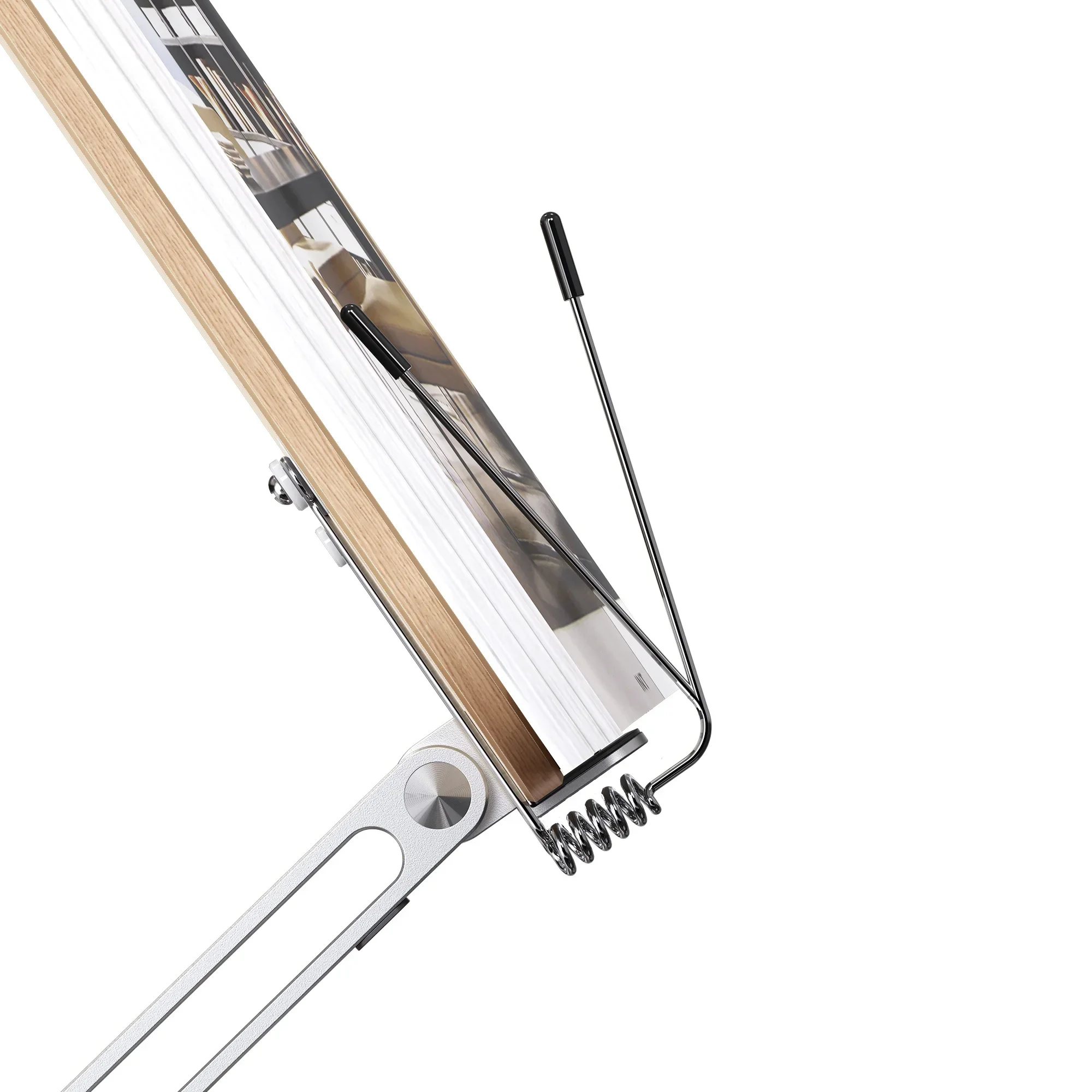 Wooden Reading Book Stand Children's Multi-functional Book Lazy Reading Bookshelf Student Adjustable Tablet iPad Laptop Stand