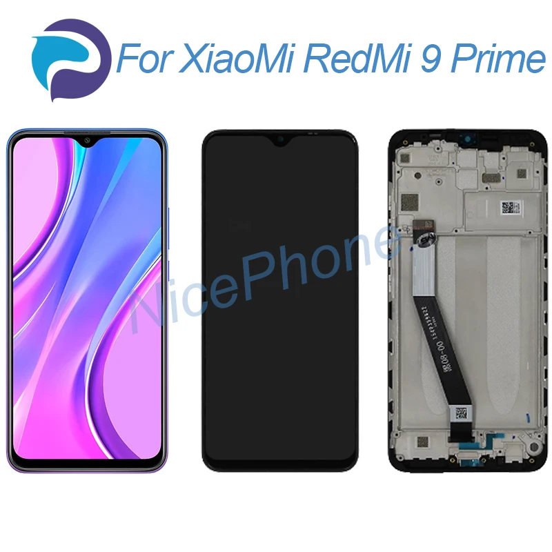 

For RedMi 9 Prime LCD Screen + Touch Digitizer Display 2340*1080 M2004J19PI For RedMi 9 Prime LCD Screen Display