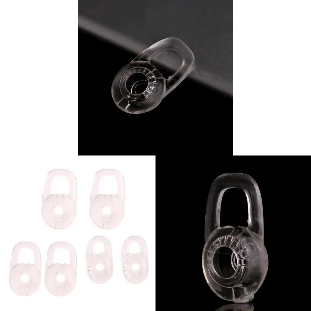  3 Pairs Universal Headphone Earpads Earbuds Replacement Earbuds Ear Tips