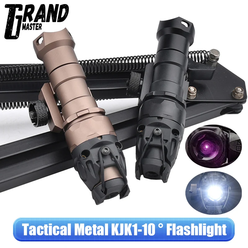 Тактический фонарик WADSN MEY KIJI K1-10, ИК-осветитель, светодиодный белый свет для страйкбольной винтовки, охоты, 20 мм, рейка M-Lok KeyMod