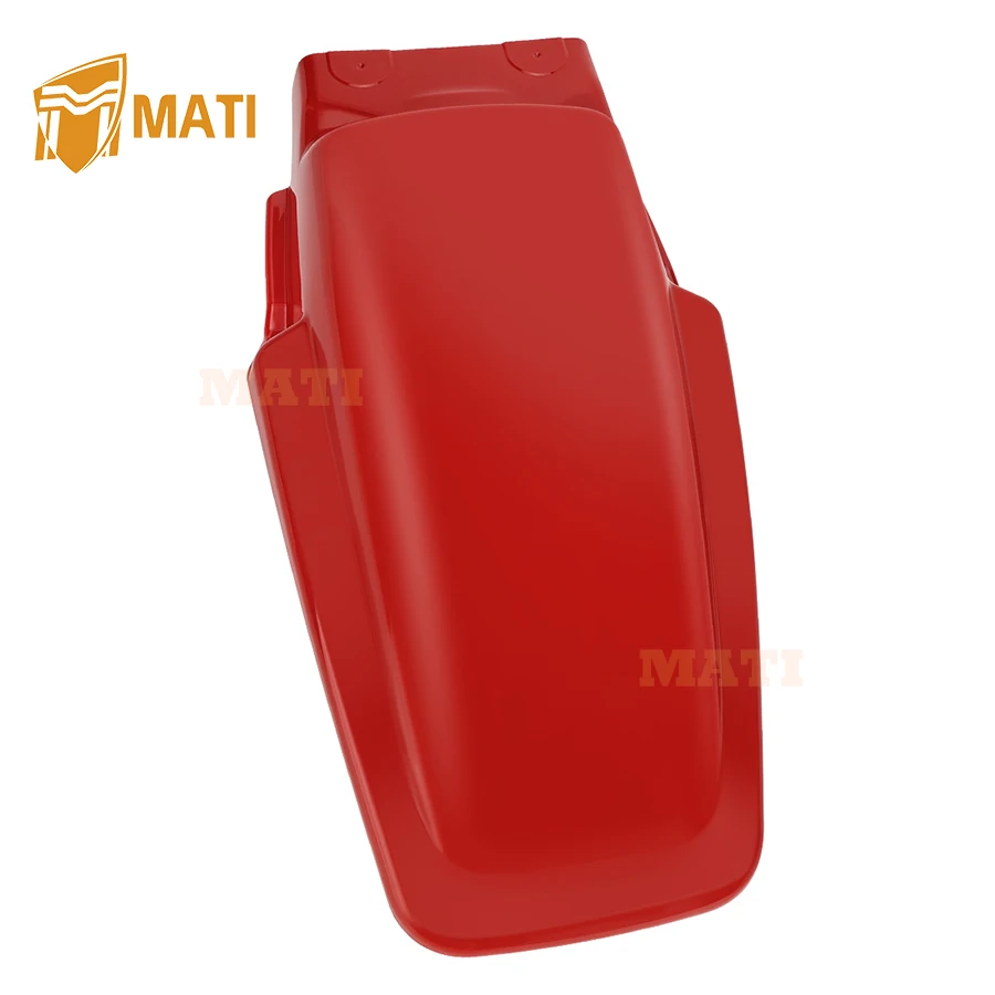 

80100-KT0-671ZA Red Rear Fender For Honda XR200R 1986-1987 1990-1991 1994-2002