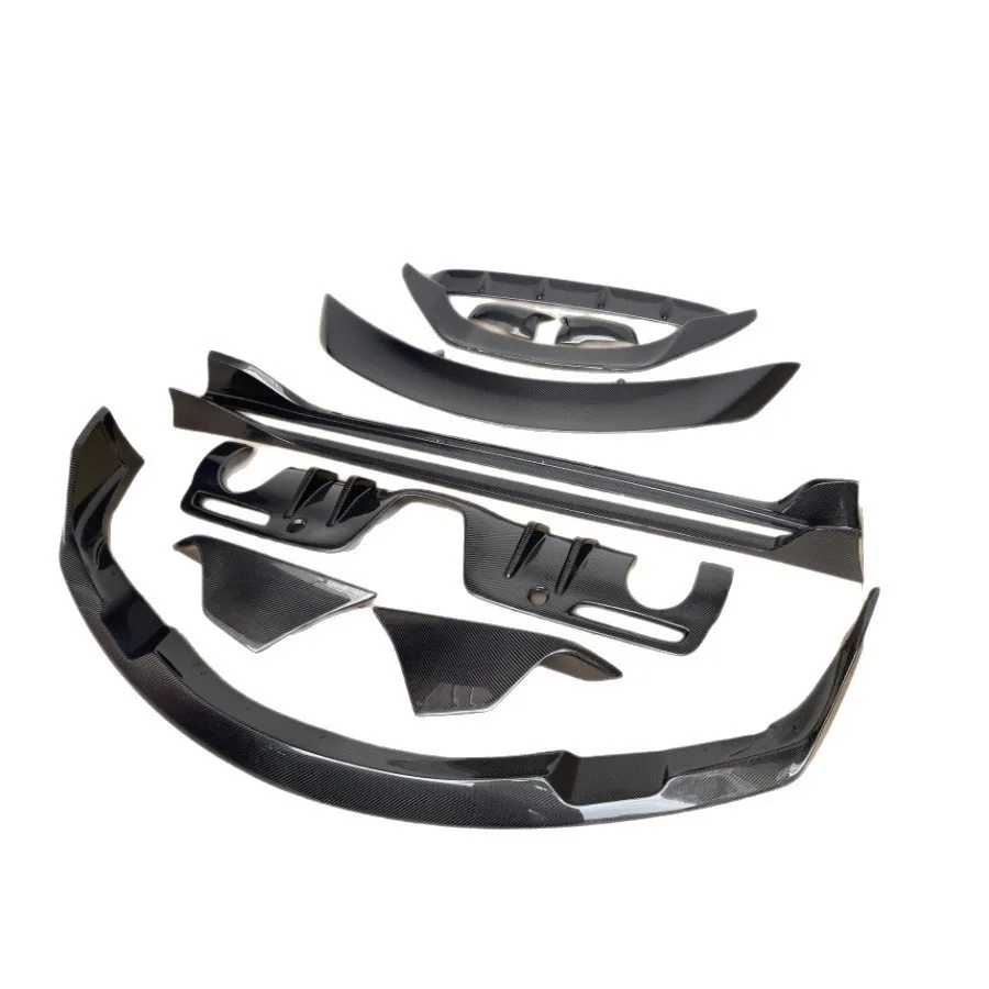 FOR Toyota GR SUPRA A90 A91 Carbon Fiber Front Lip Rear Lip Side Skirts Tail Fin Large Tail Wing Top Wing Mirror Cover Body Kit