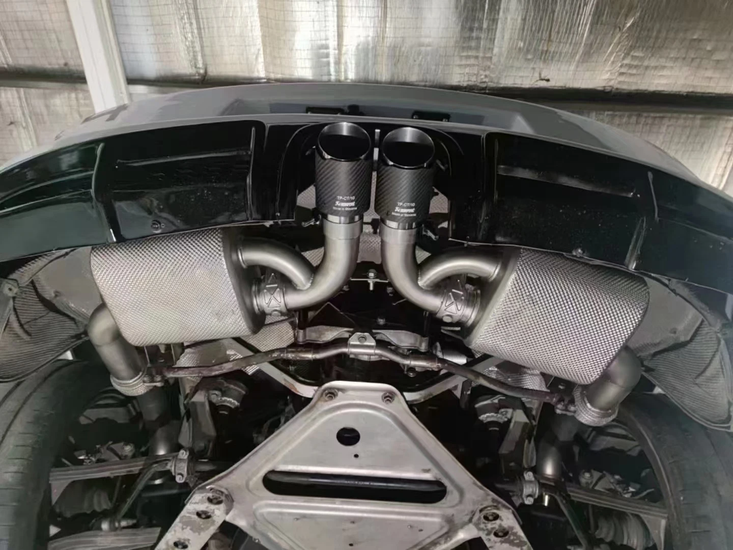 

WRAX High performance muffler exhaust pipe for Porsche Boxster Cayman 987 .2 09-12 2.9L 3.4L catback turbo exhaust system