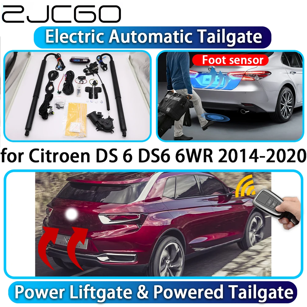 

ZJCGO for Citroen DS 6 DS6 6WR 2014-2020 OEM Automatic Power Liftgate Powered Tailgate Intelligent System Trunk Control Lift Kit