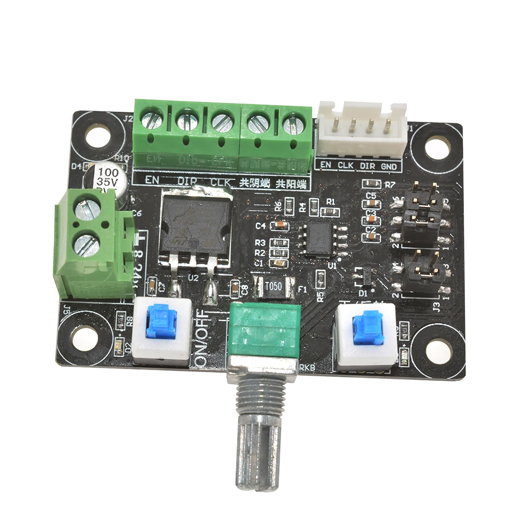 8-24V Stepper Motor Pulse Signal Generator Module Driver Controller Speed Regulator PWM Pulse Signal Generator Module