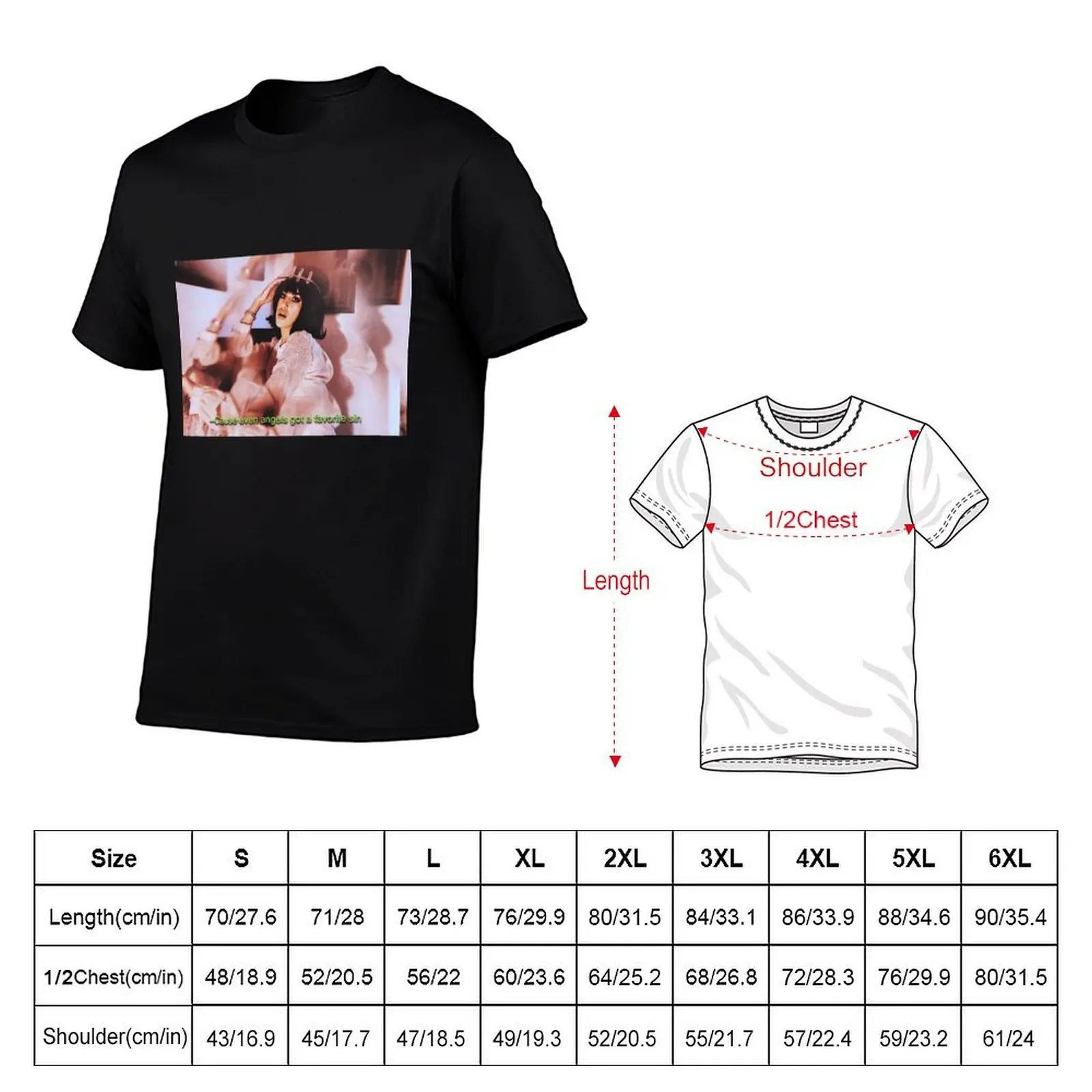 Adore Delano || cause even angels got a favorite sin T-Shirt customizeds aesthetic clothes mens t shirt graphic