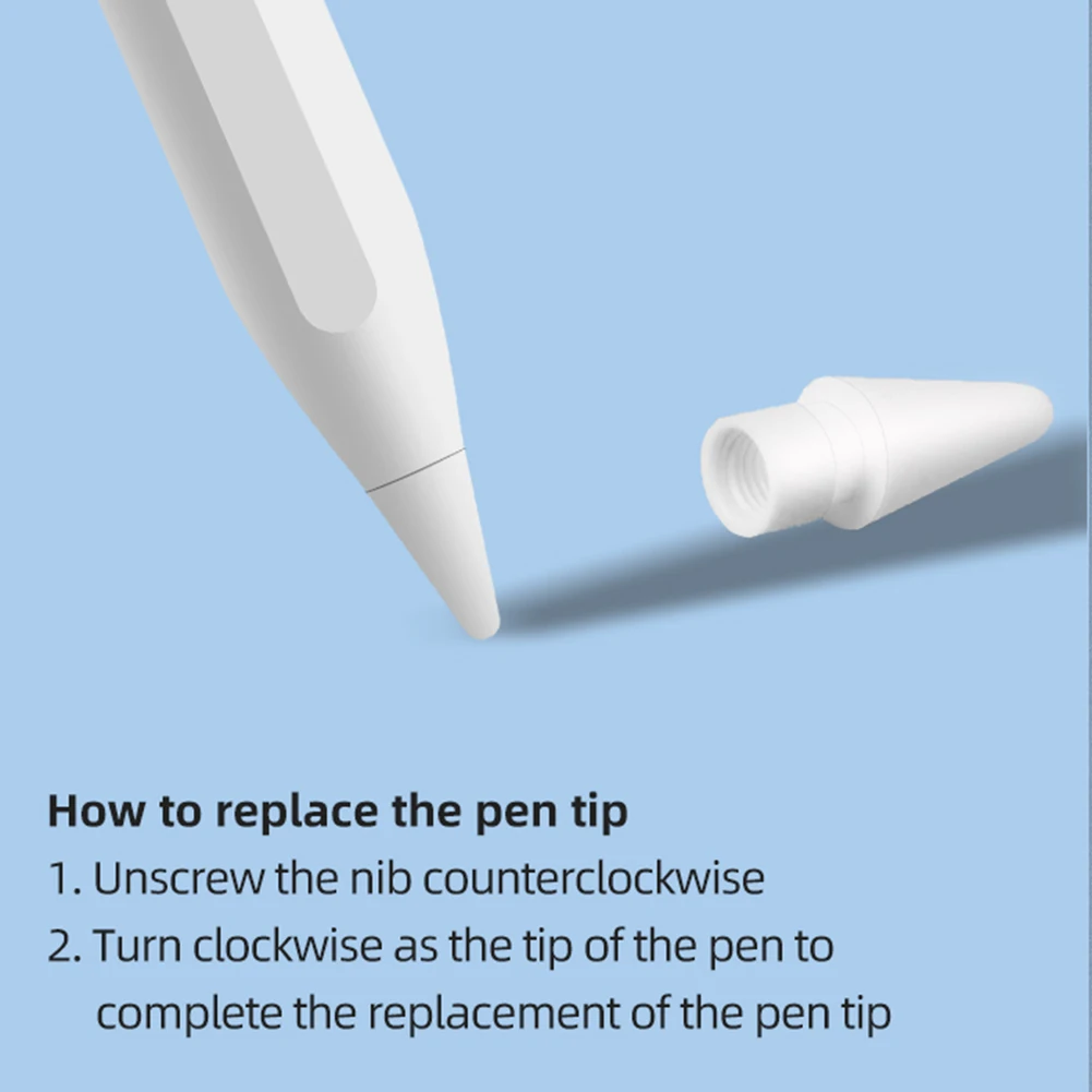 قلم ستايلس لجهاز ابل ايباد اير 3/4/5/M2 لجهاز ايباد ميني 5/6th لـ 2018-2024 iPad قلم شحن مغناطيسي رفض اليد