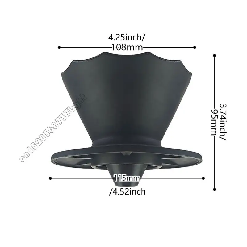 Hand Drip Coffee Maker Coffee Machine Accessory Professional Coffee Filter Cup 4XFB