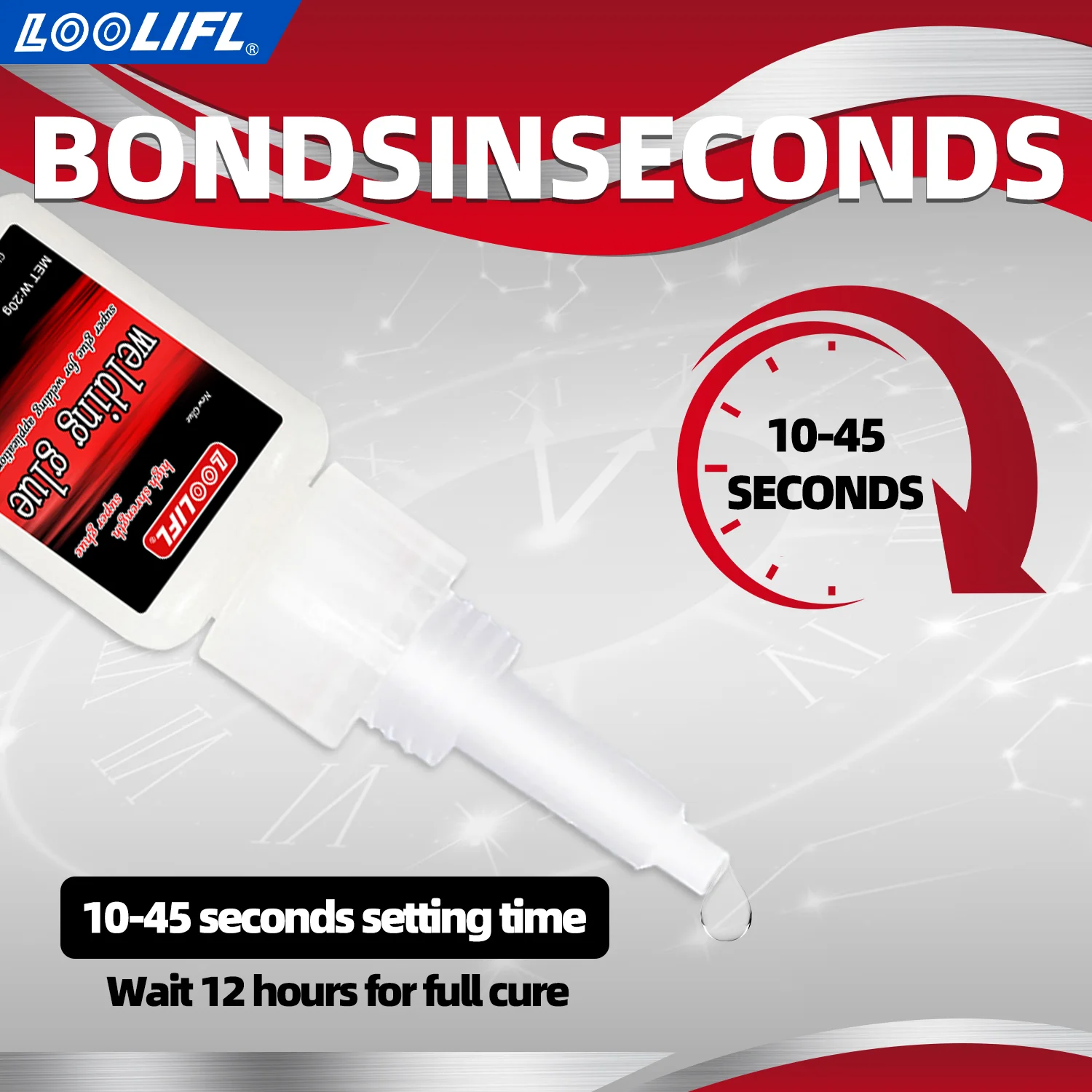 لاصق زيتي ، فائقة الترابط ، 3 ثوان من التجفيف السريع ، شفاف ، مقاوم للماء ، لاصق عالمي ، مناسب لمجموعة متنوعة من المواد ، لإصلاح الطوارئ للمكاتب ، المنزل #5