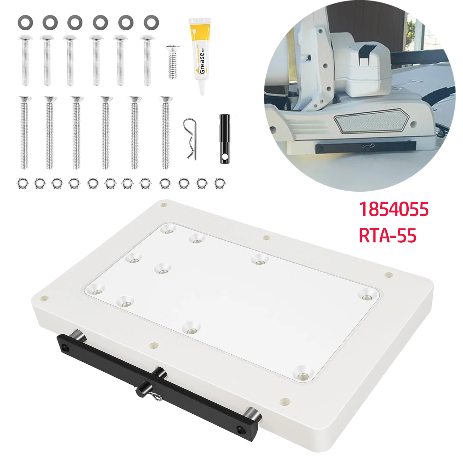 1854055 RTA-55 Quick Release Bracket For Minn Kota ‎QUEST Trolling Motors Riptide Instinct, Terrova, Riptide Terrova & Ulterra