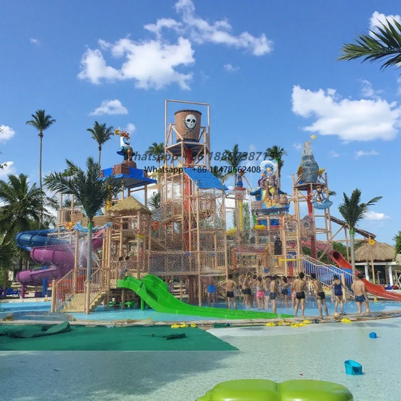 

Настраиваемая водная горка для аквапарка, детская игровая площадка, огромное водное развлекательное оборудование