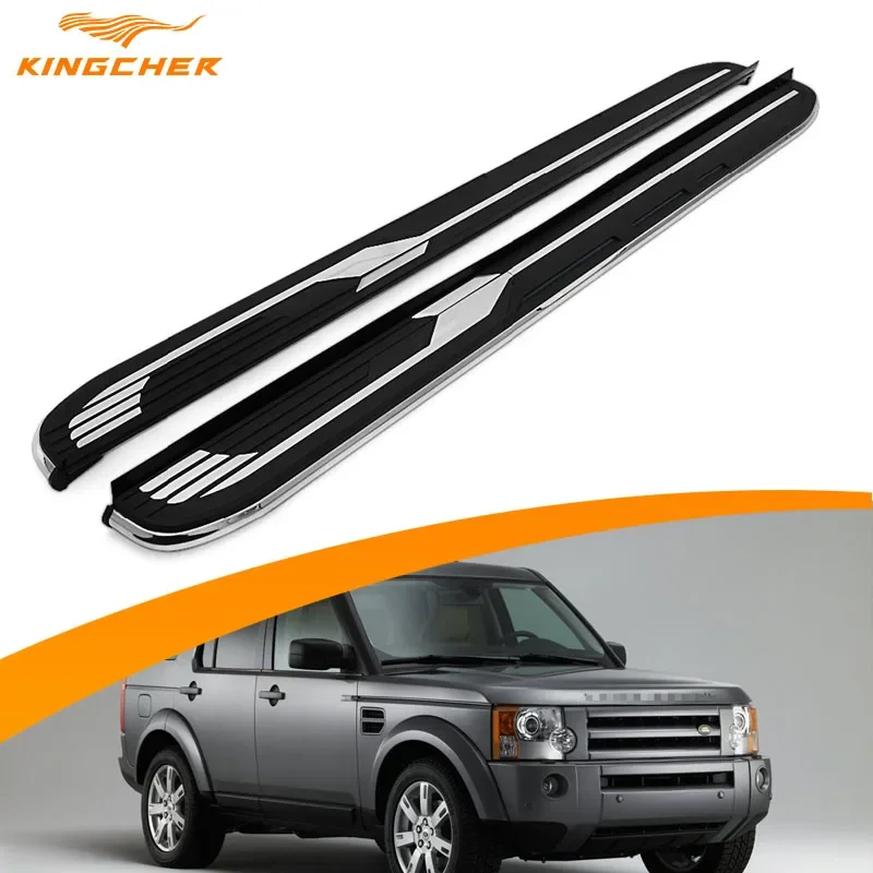 

KINGCHER Factory Wholesale Car Accessories Nerf Bars Fit For Land Rover Discovery 3 2006-2016 Side Steps