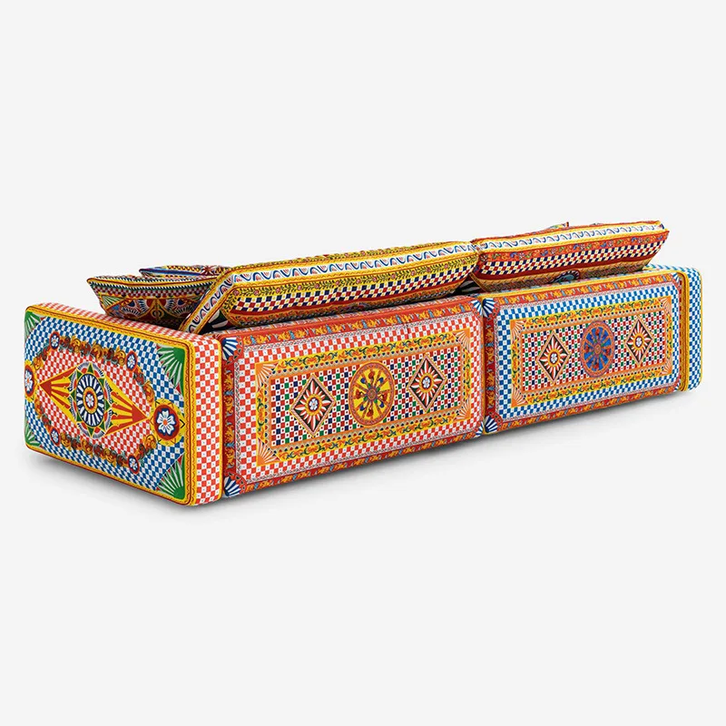 

Fabric sofa, luxury villa hotel engineering furniture