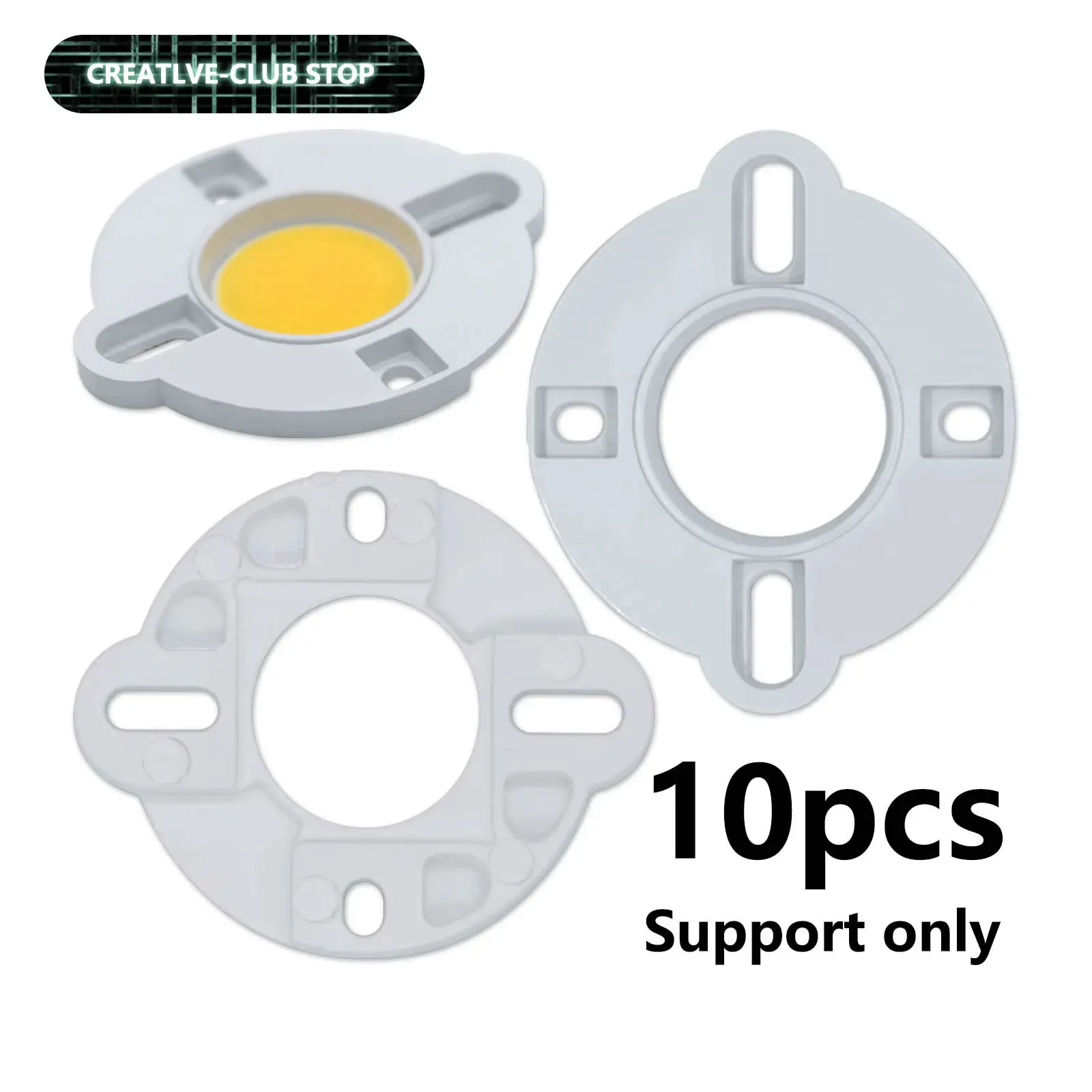 500 Stück 1919 17mm LED-Lampenhalterung COB LED Taschenlampenhalterung Glühbirnenhalterung Spotlight Downlight Lampenhalterung – Detail 1