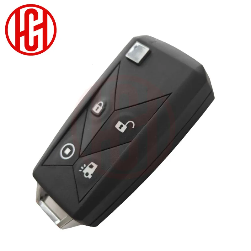 Original Remote Car Key AES 6A Chip 433.92MHZ 4Buttons For Renault Trucks Original Remote Car Key No Blade Key 4Buttons