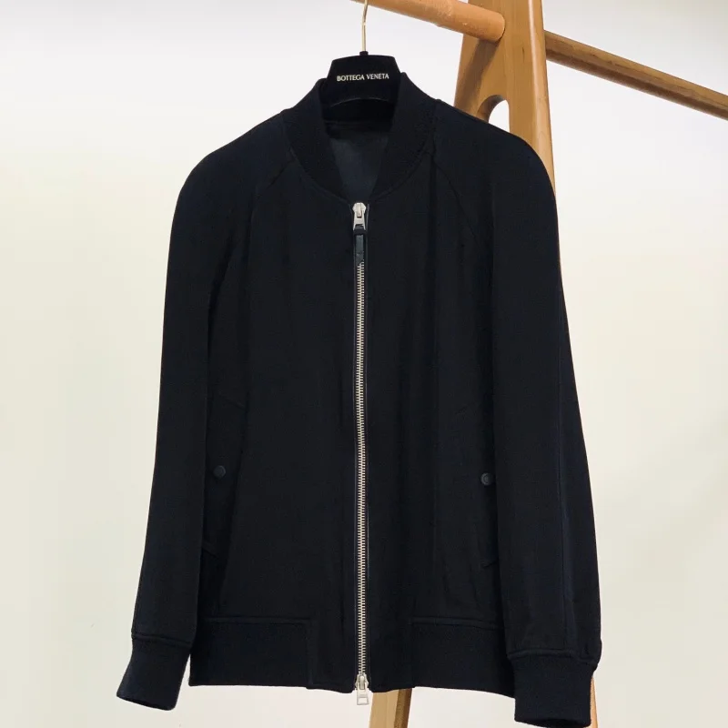 

2025 autumn early-season new product acetate baseball jacket with smooth and comfortable texture