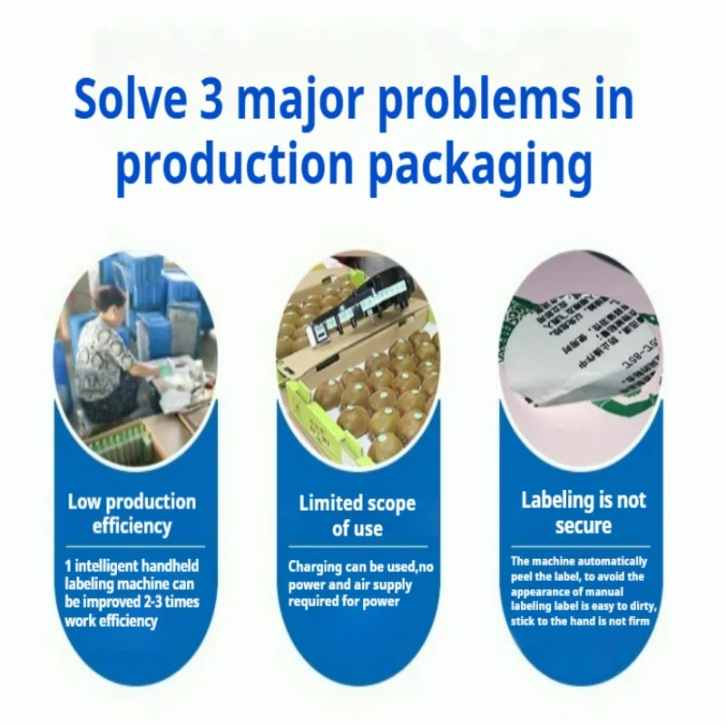 Portable Label Stripping Machine Handheld Marking Machine Product Price Label Sticker Small Label Applicator Barcode Sticker
