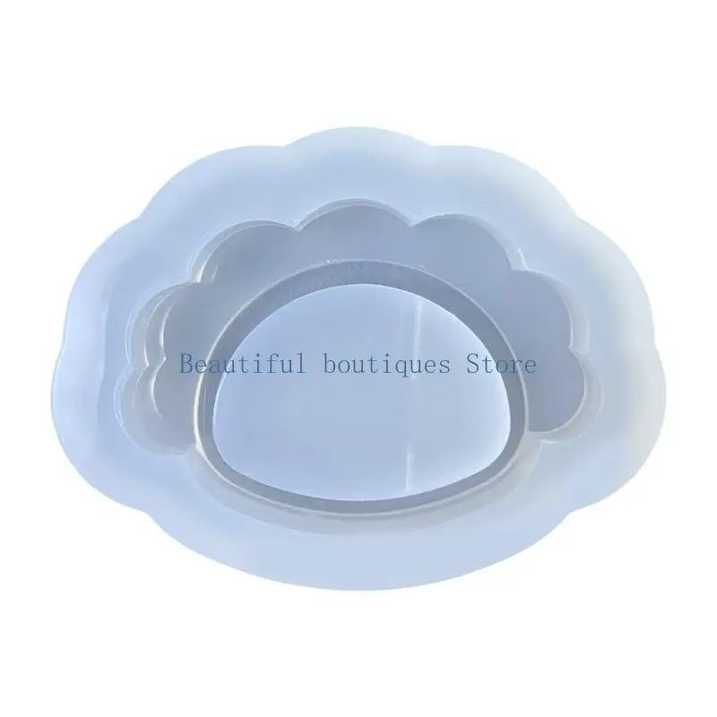 U4LF Silicone Resin Sand Mould for Jewelry Making Crafting Art Supplies Dynamic Sand Effect