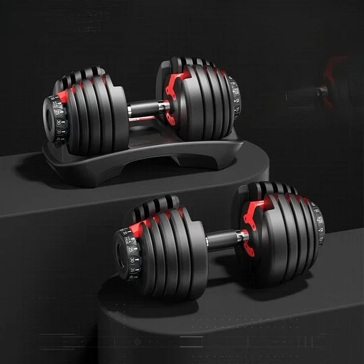 Pure steel dumbbells adjustable weight men's home fitness sports equipment removable counterweight professional advanced