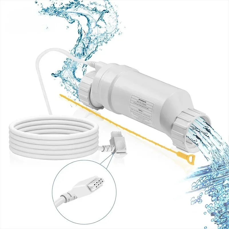 30g Per Hour Salt Chlorinator Cell Electrode Replacement For Outdoor Swimming Pool Water Salt Chlorination