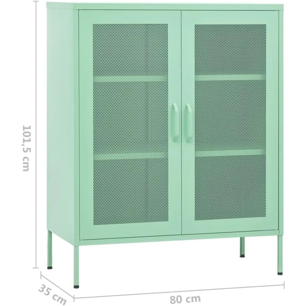 خزانة تخزين فولاذية ذات رف قابل للتعديل، خزانة كتب ضيقة بالنعناع لغرفة المعيشة، المطبخ، الحمام، تنظيم معدني 31.5 × 13.8 × 40 #2