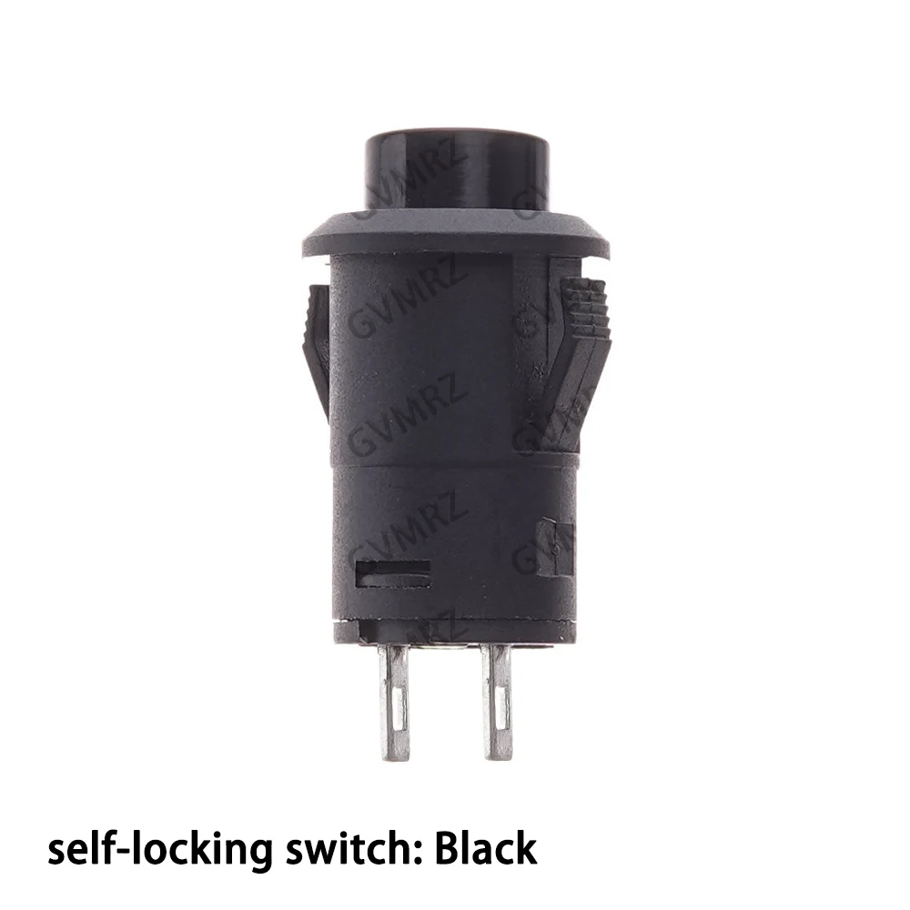 DS228 DS428 Self-Lock/Momentary Pushbutton Switches 12mm, OFF/ON Push Button Switch Snap-on, 1.5A/250VAC, 3A/125VAC