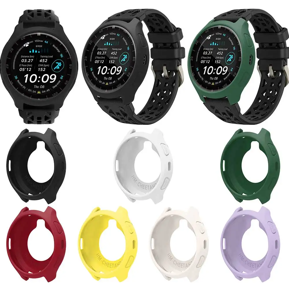 For Huami Amazfit Cheetah 2Pro Case Silicone Cover Screen Protector Shell Bumper For Amazfit Cheetah 2Pro Smartwatch Accessories