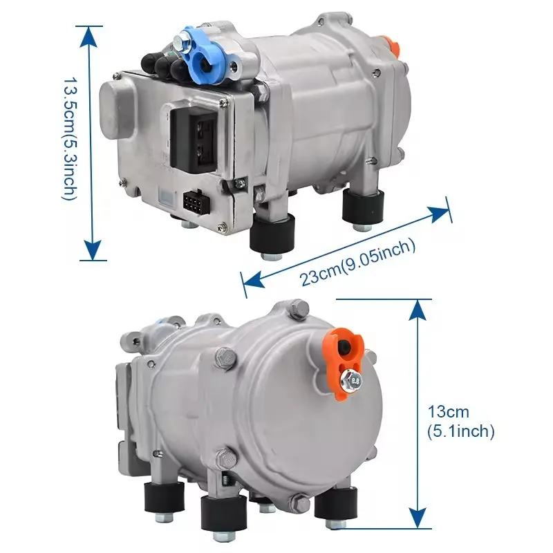 404 4 furos universal automotivo ar condicionado com controle remoto compressor elétrico 12v/24v ar condicionado e sistema de aquecimento