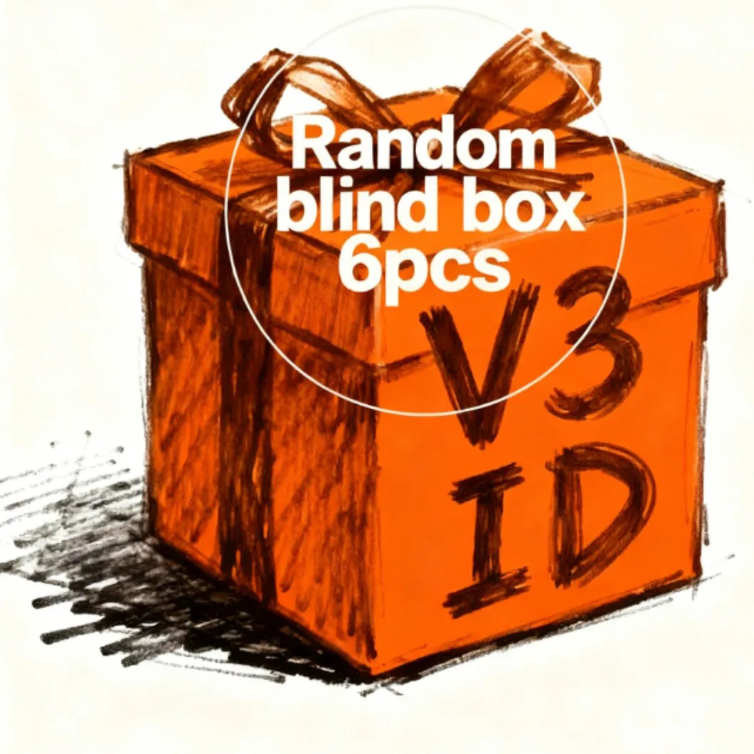 2025_ دمية عند الطلب V3 صندوق مفاجآت لعبة شخصيات كرتونية فرح غامض من الفينيل دمية قطيفة سلسلة مفاتيح هدية للأطفال ~%