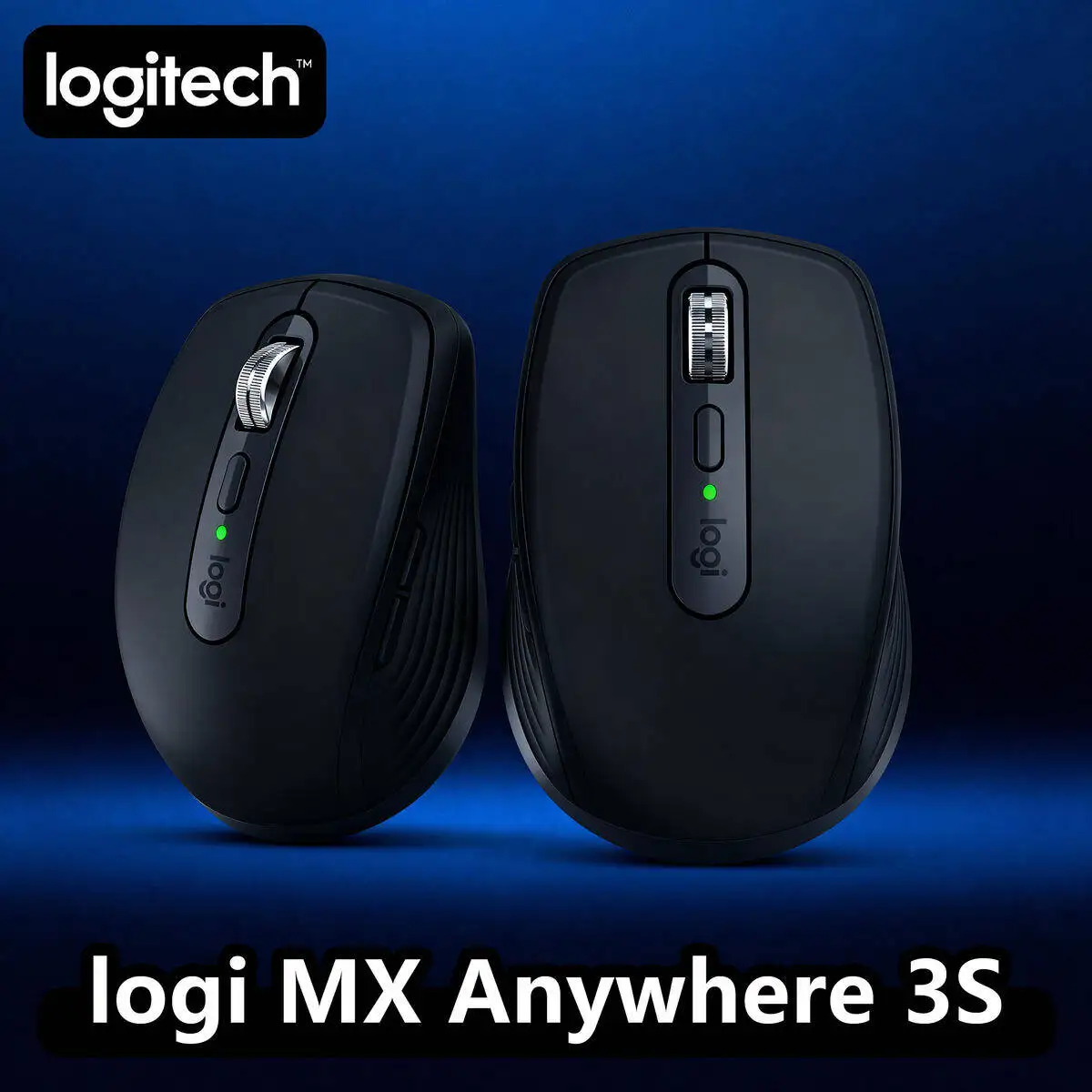 Logitech MX Anywhere 3S Wireless Mouse, MagSpeed Scroll, USB-C Fast Charge, 10m, Mac/Windows (Multi style Logitech mouse)