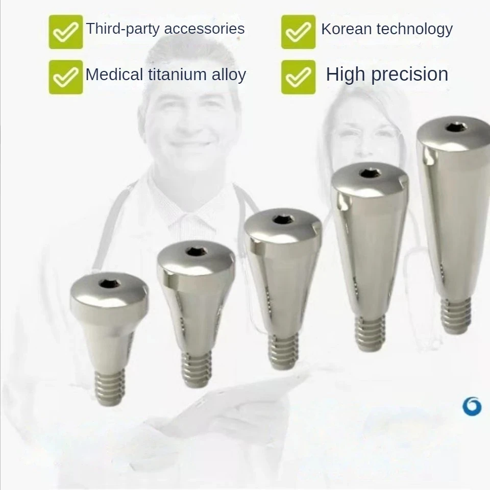 Healing Abutment for Osstem Healing Base Transfer Rod Dental Healing Caps Oral Accessories Dental Implant Instruments