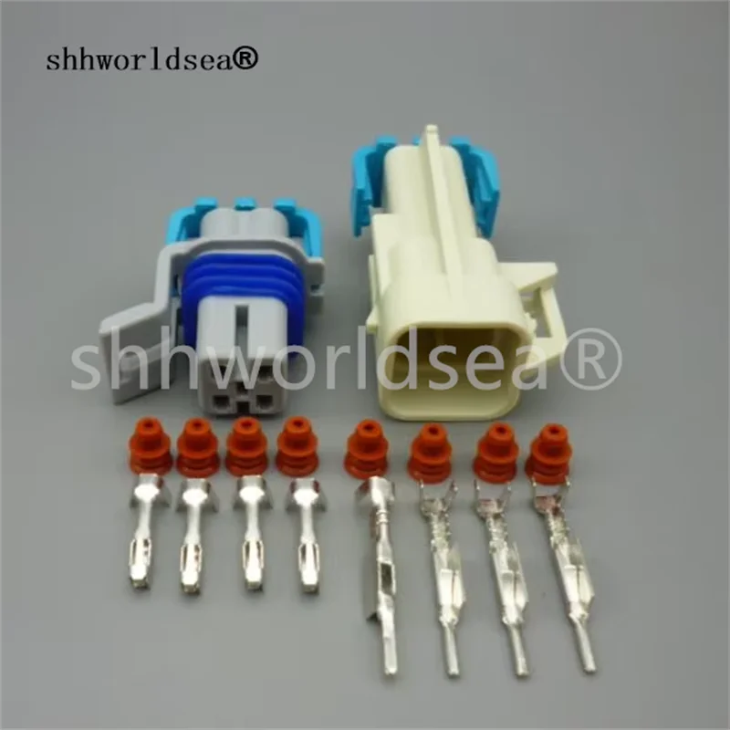 Shhworldsea Auto O2 OXYGEN SENSOR EXTENSION HARNESS LS1 LS2 4 PIN WAY SQUARE Car WATERPROOF ELECTRICAL CONNECTOR PLUG SOCKET