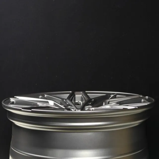 

New Hot-selling One-Piece Cast Alloy Wheels Grey Concave Design 15-26 Inch 5x112/114/130 PCD Universal Fitment