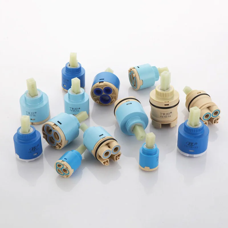 25/30/35/40mm Faucet Accessories Ceramic Cartridge Faucet Cartridge Mixer Kitchen Bath Basin Shower Tap Mixing High Spool Valve