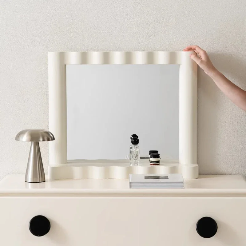 Dopamine makeup mirror bedroom desktop mirror wall hanging bathroom beauty vanity mirror wall hanging